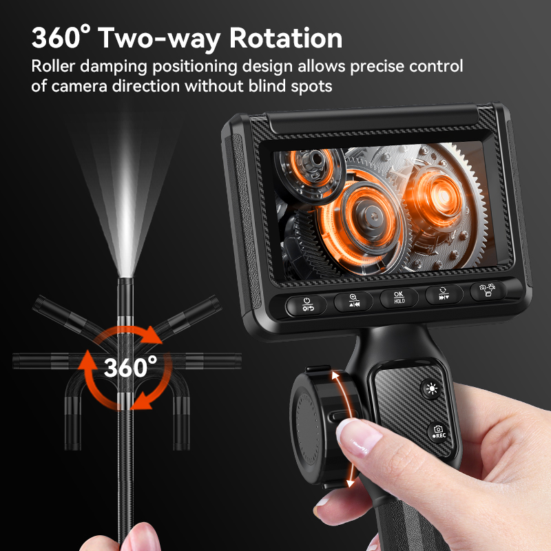 Endoscope Inspection Camera - S23 OEM Factory Waterproof Articulating Borescope
