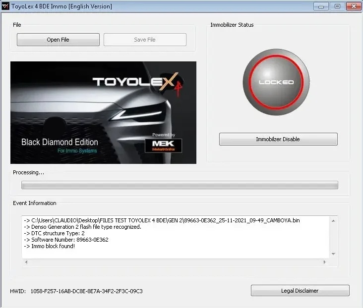 Toyolex 4 IMMO Software With U - огляд і ціна Auto Repair Shop Software