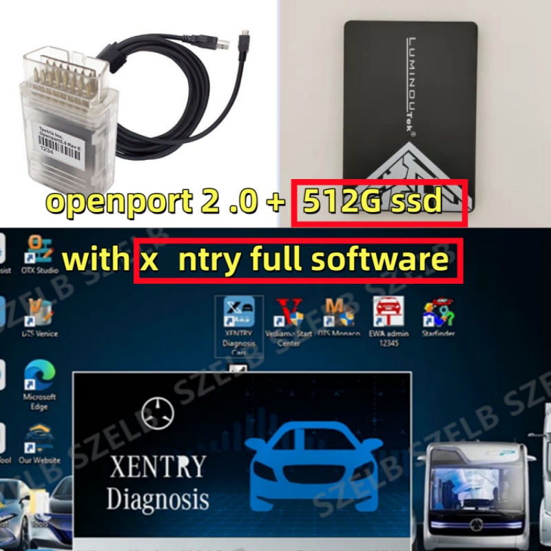 Xentry newest full diagnostic  - огляд і ціна Auto Repair Shop Software