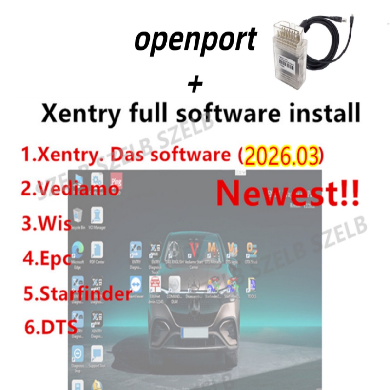 Xentry newest full diagnostic  - огляд і ціна Auto Repair Shop Software