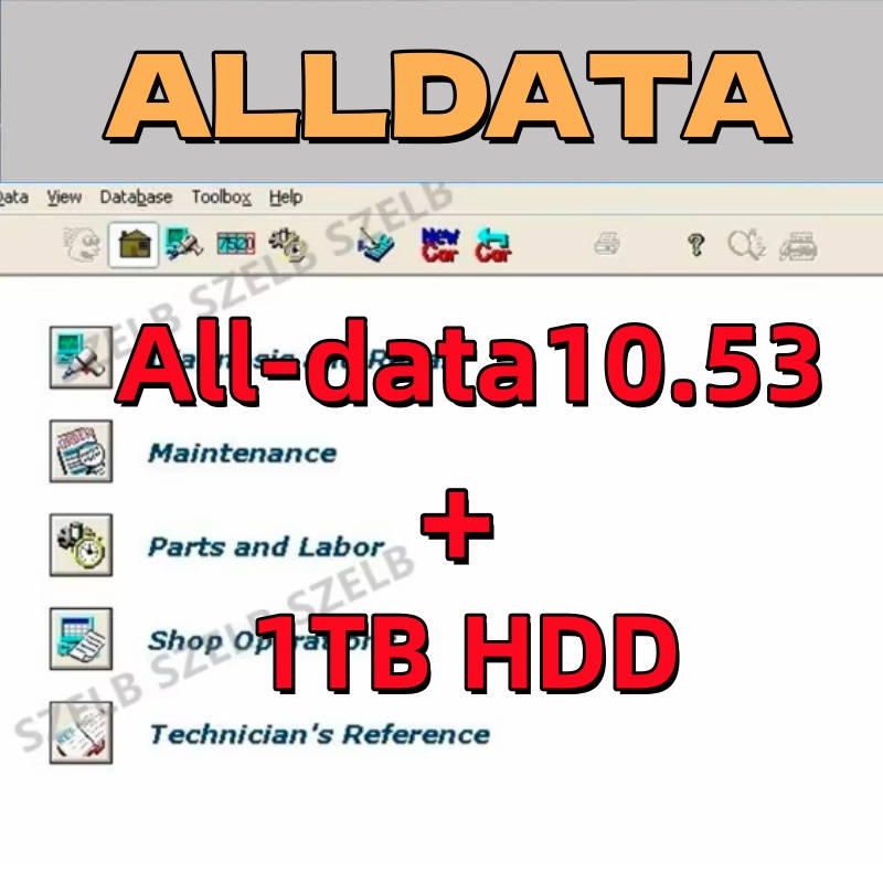 Newest 10.53 offline alldata u - огляд і ціна Auto Repair Shop Software