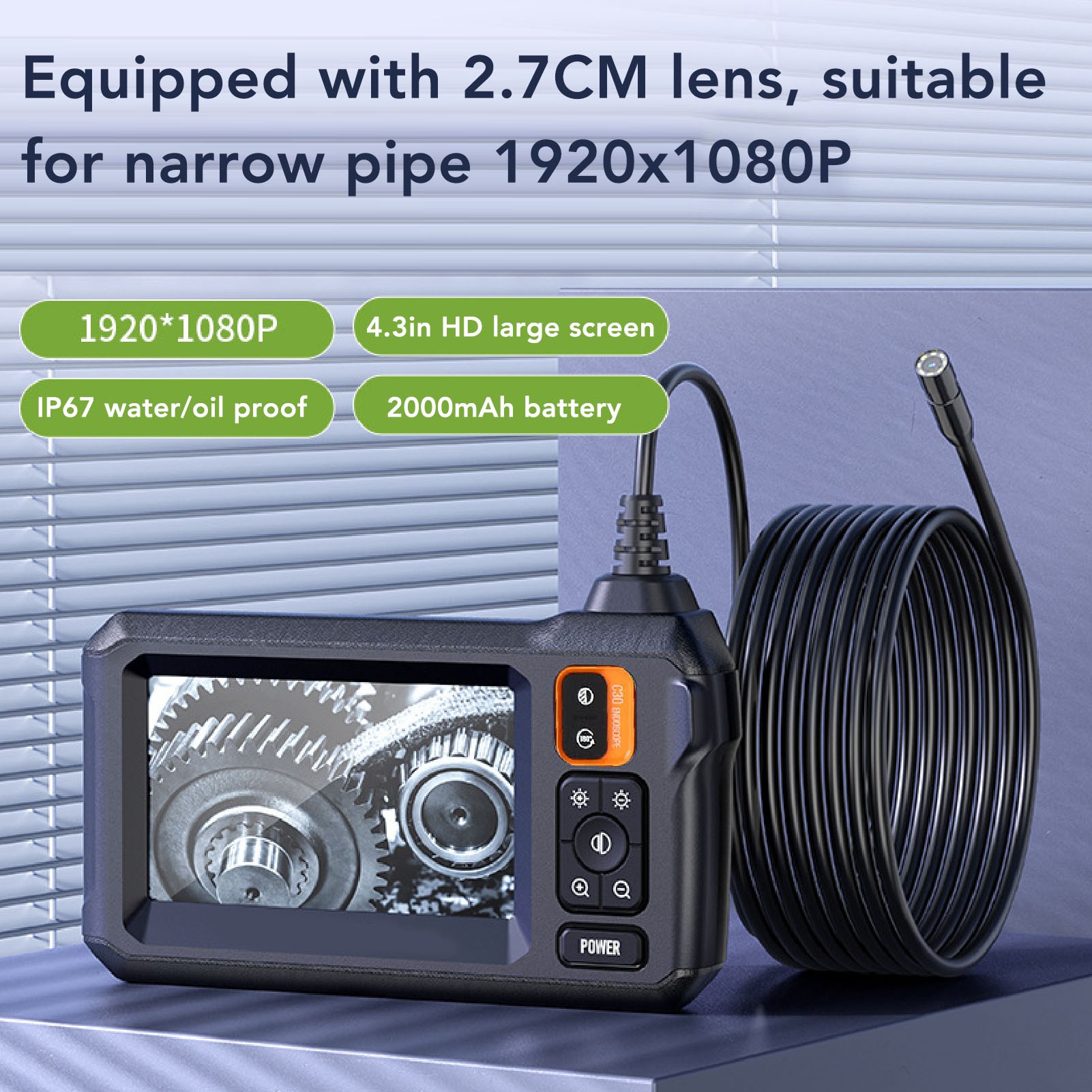 1080P HD Inspection Camera End - огляд і ціна Endoscope Inspection Camera